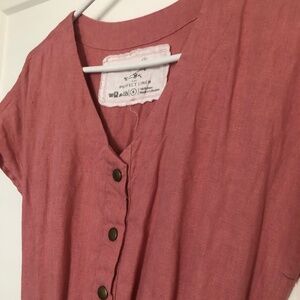 Not Perfect Linen NPL dress